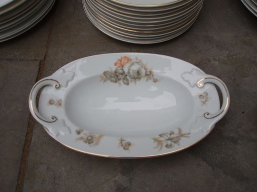 Rosenthal Bavaria Elite Autumn Rose Porcelain China Set : 36 pièces