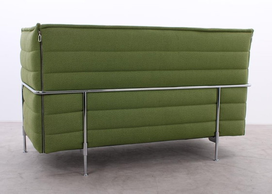 Image 1 of Vitra Alcove Bench Green