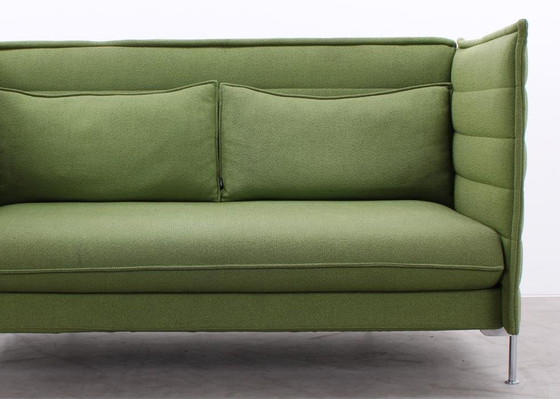 Image 1 of Vitra Alcove Bench Green