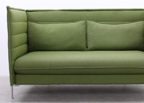 Image 1 of Vitra Alcove Bench Green