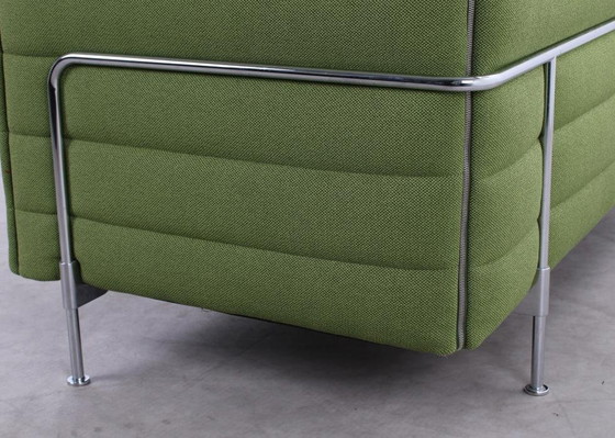 Image 1 of Vitra Alcove Bench Green