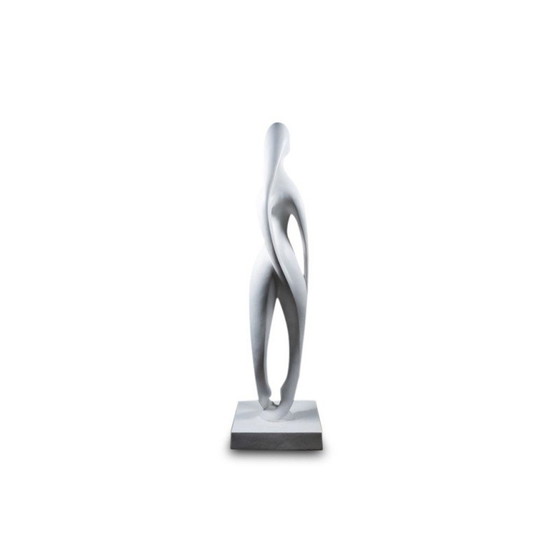 Image 1 of Sculpture vintage en fibre de verre patinée de Dragoljub Milosevic, 1970