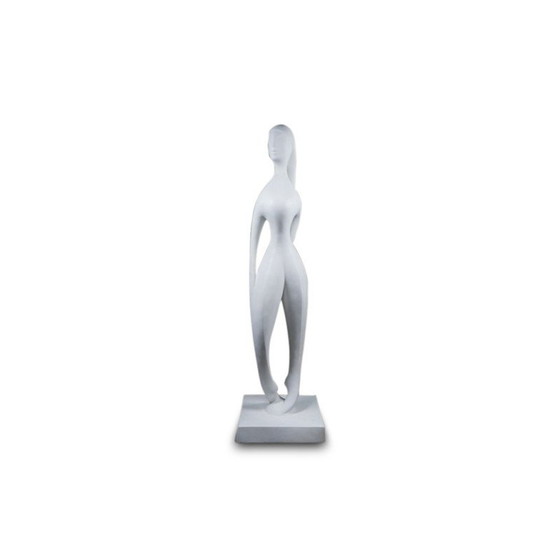 Image 1 of Sculpture vintage en fibre de verre patinée de Dragoljub Milosevic, 1970