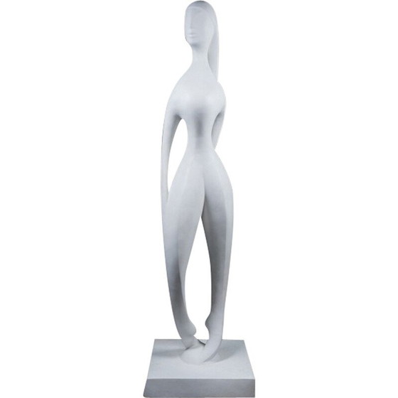 Image 1 of Sculpture vintage en fibre de verre patinée de Dragoljub Milosevic, 1970