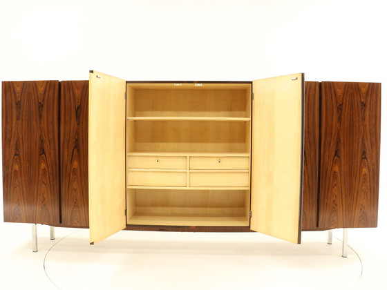 Image 1 of Buffet haut en bois de rose de Rio Modèle 'Arcona 6' Par Ha Germany, 1960S