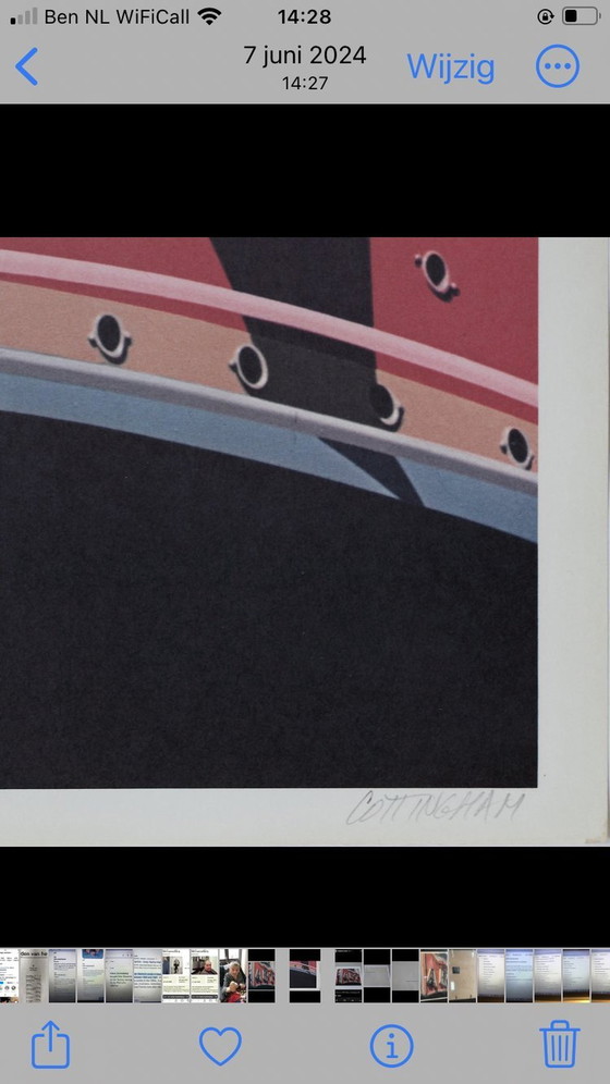 Image 1 of Robert Cottingham Art ( 1972)