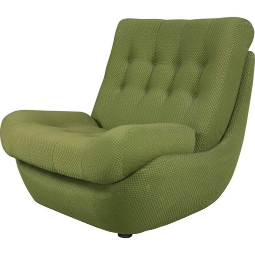 Fauteuil vintage vert, 1970