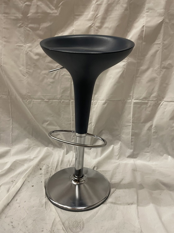 Image 1 of Bombo Magis - Tabourets de bar bleu (Set 2 : 4 Pieces)