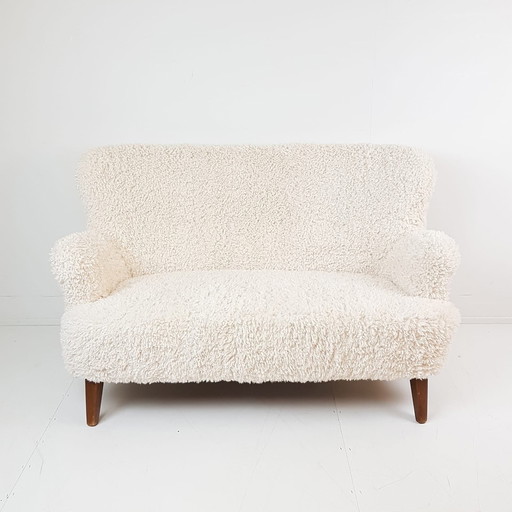 Vintage Artifort Theo Ruth Double Sofa | Sofa Doodle New Upholstered