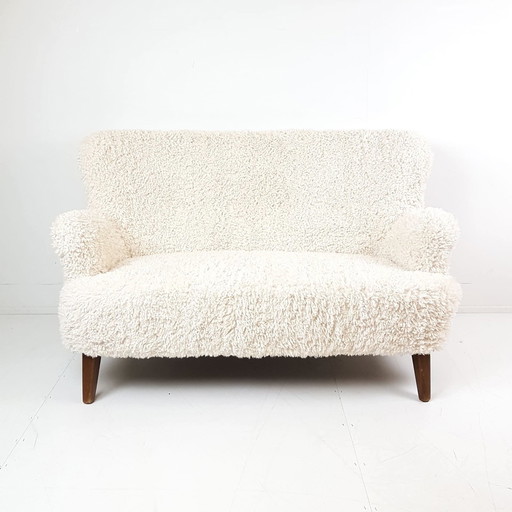 Vintage Artifort Theo Ruth Double Sofa | Sofa Doodle New Upholstered