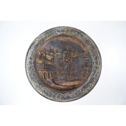 Sculpture vintage en résine, Tchécoslovaquie 1960