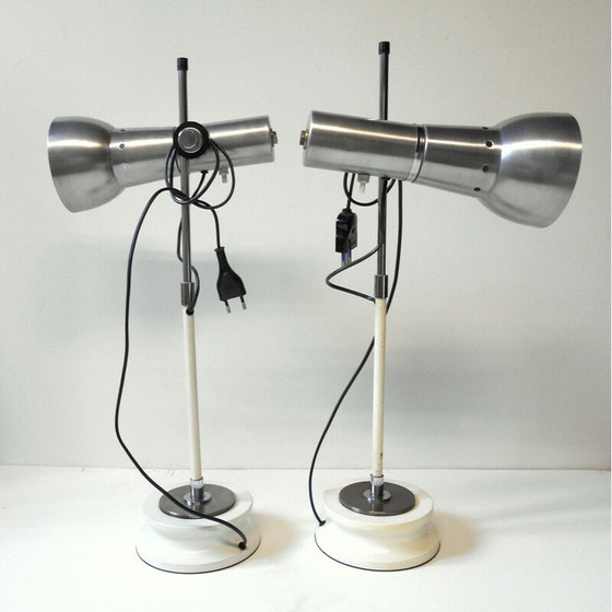 Image 1 of Paire de lampes de table, italiennes, années 1960