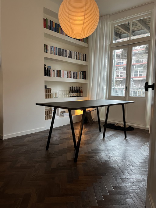 Hay Loop Stand Dining Table Black