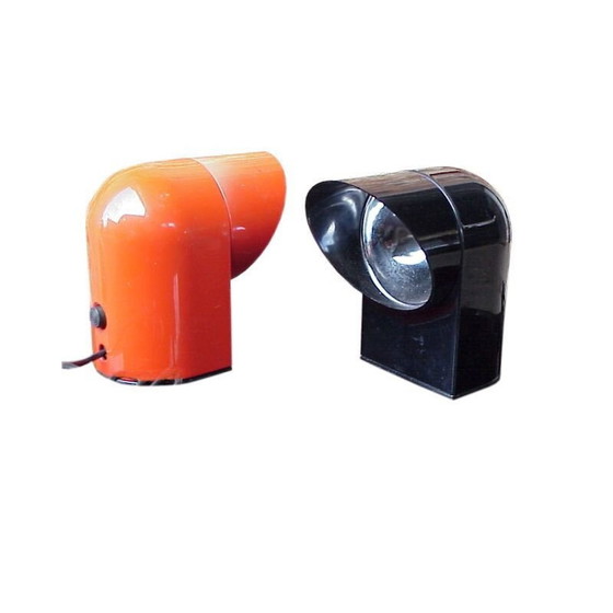 Image 1 of Paire de lampes de bureau Lumen form Oliver par Paolo Piva 1960