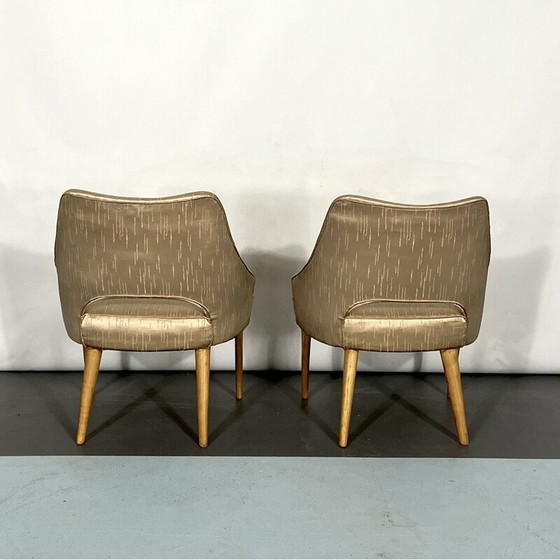 Image 1 of Paire de fauteuils vintage, Italie 1950