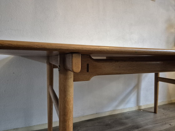 Image 1 of Original 60Ties Hans J Wegner For Andreas Tuck Denmark Dining Room Table At327