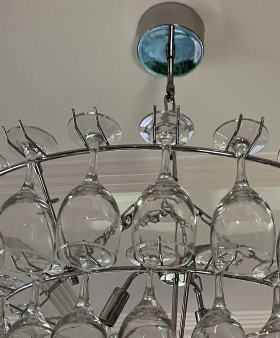 Image 1 of Leitmotiv Wine Glass Vino Suspension Lamp Xl