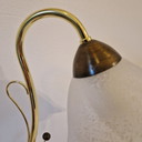90s Snow Clock Lamp Lampe de bureau