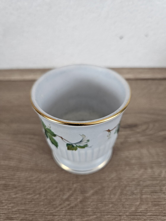 Image 1 of Vase en céramique Flora/Pot floral Trèfle quatre