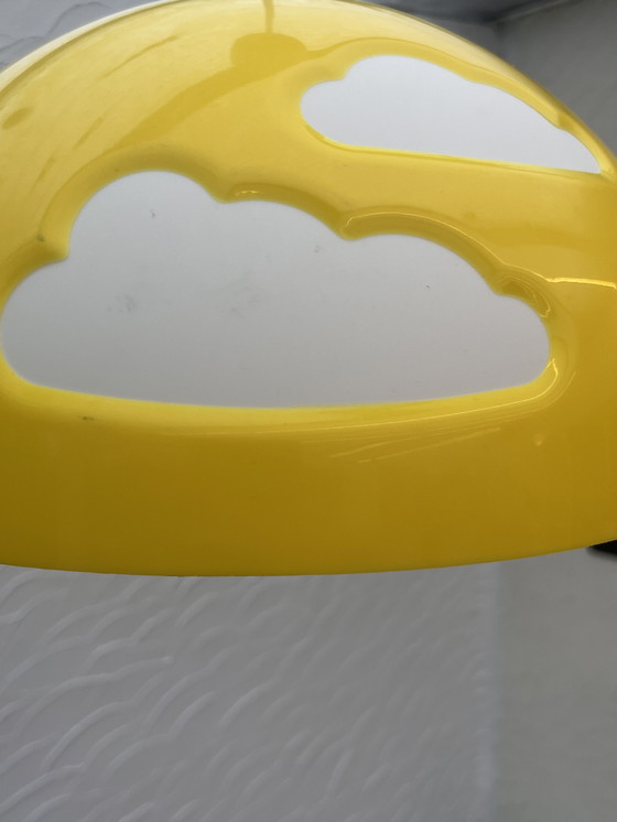 Image 1 of Suspension Nuage Jaune