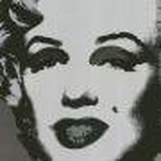 Image 1 of Warhol, Andy - Marilyn Monroe - Black - Impression d'art