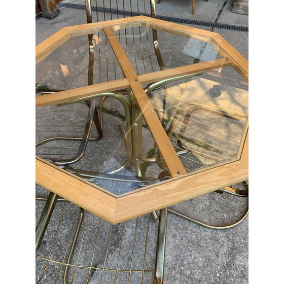 Image 1 of Ensemble de salle à manger vintage par Gastone Rinaldi