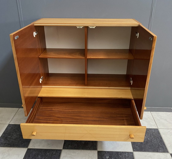 Image 1 of Jitona Highboard En Bois Brillant 1970S