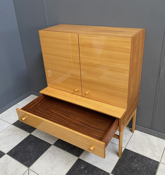 Image 1 of Jitona Highboard En Bois Brillant 1970S