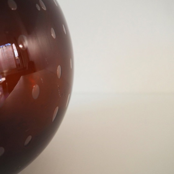 Image 1 of 1960S Mcm Signed Murano Ball Vase