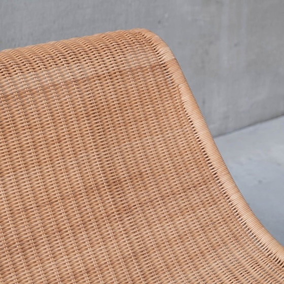 Image 1 of Chaise à bascule en rotin vintage par James Irvine pour Ikea, Suède 2002