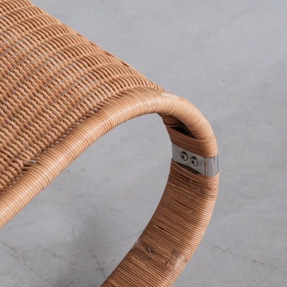 Image 1 of Chaise à bascule en rotin vintage par James Irvine pour Ikea, Suède 2002