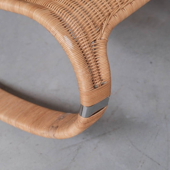 Image 1 of Chaise à bascule en rotin vintage par James Irvine pour Ikea, Suède 2002
