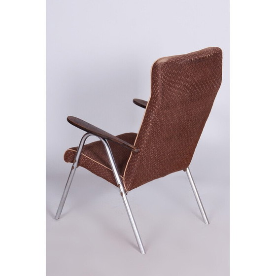 Image 1 of Fauteuil Bauhaus vintage, Tchécoslovaquie 1940s