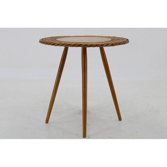 Image 1 of Table d'appoint vintage par Jan Kalous pour Uluv, Tchécoslovaquie 1970