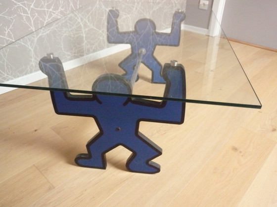 Image 1 of Table Basse D'Esprit  "Keith Haring"