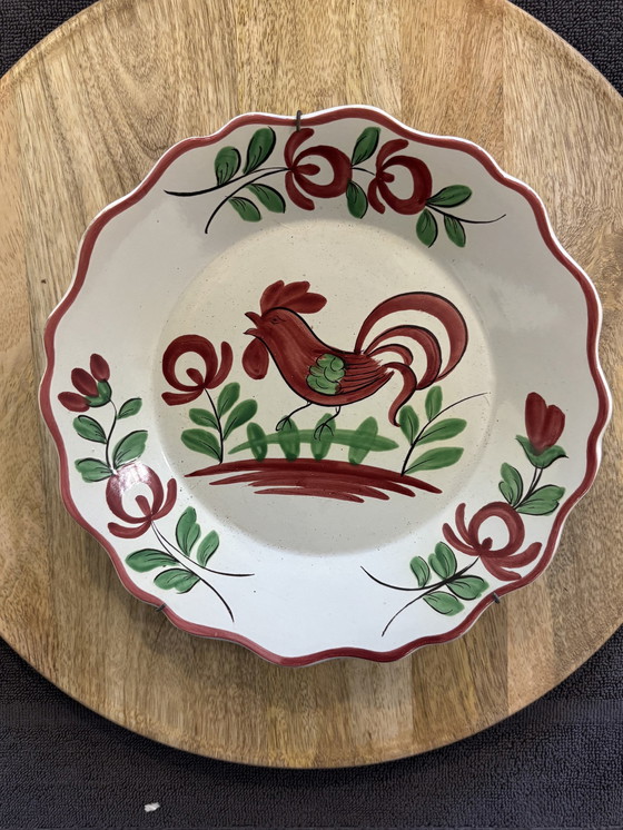 Image 1 of Ancienne Assiette En Faïence 