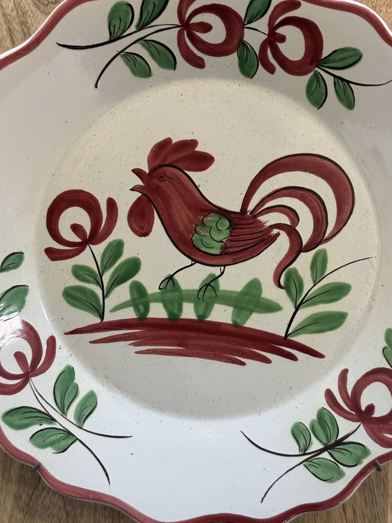 Image 1 of Ancienne Assiette En Faïence 