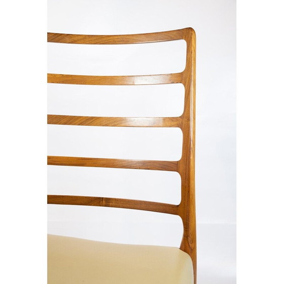 Image 1 of Ensemble de 4 chaises de salle à manger vintage par N.O. Moller 1960s