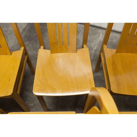 Image 1 of Lot de 6 chaises vintage Baumann Argos 1999