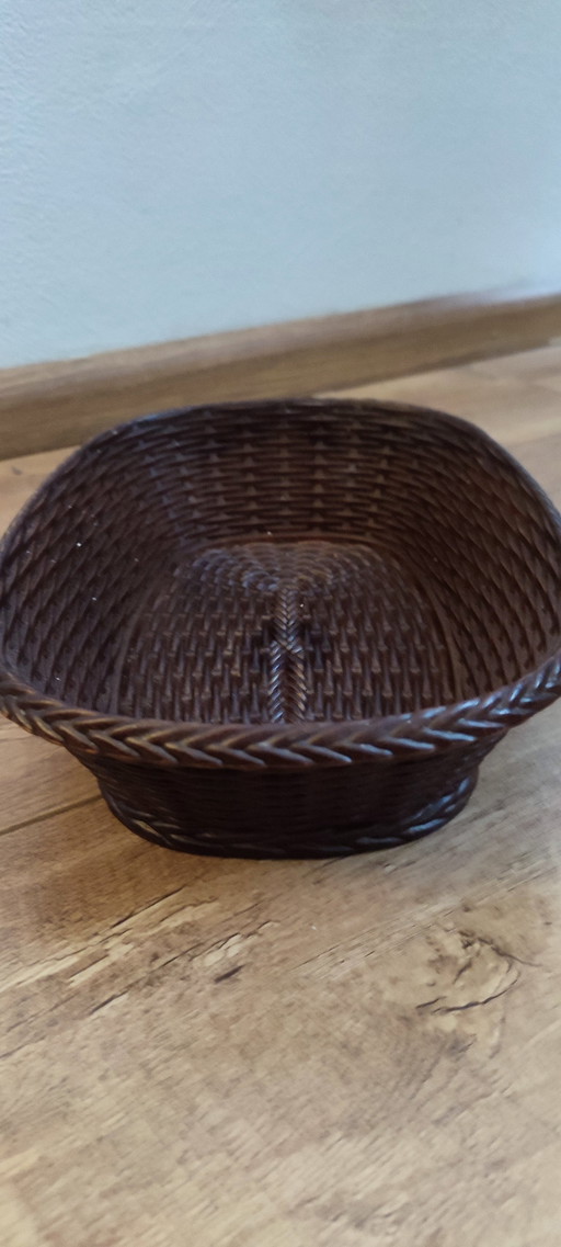 Corbeille à pain tressée Emsa Marron