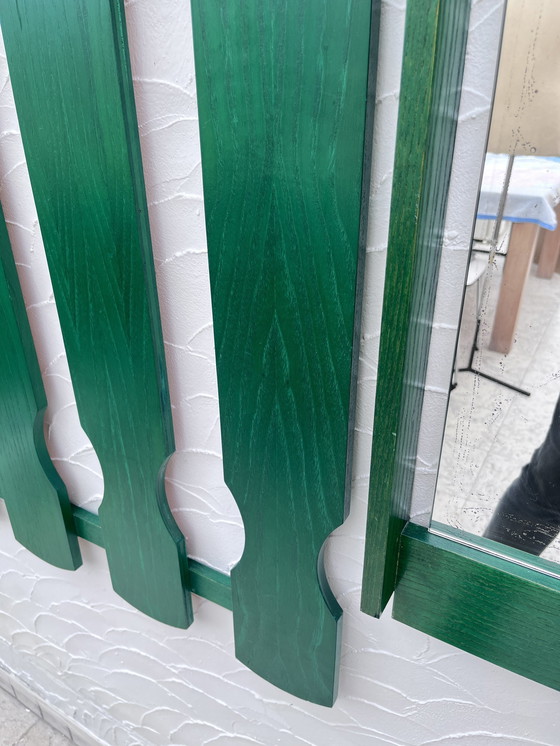 Image 1 of Portemanteau et Son Miroir en Pin