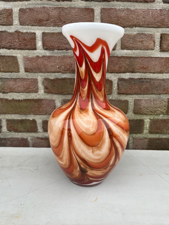 Image 1 of Vase vintage Florence en opaline