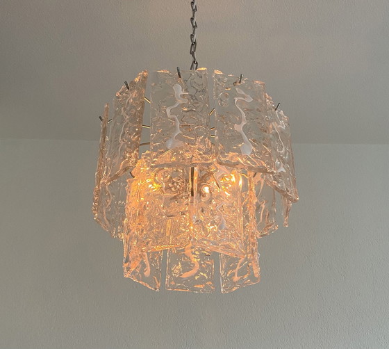 Image 1 of Grande lampe suspendue vintage 70'S