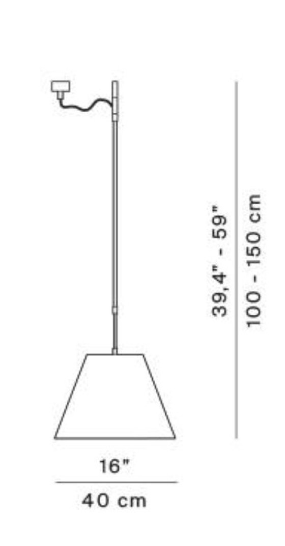 Image 1 of Luceplan Lampe à suspension Costanza