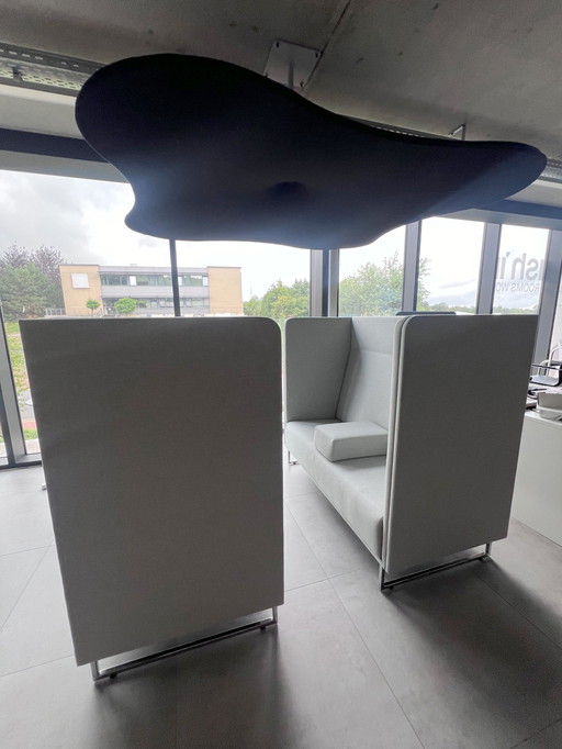 Lande 1St Class 2-Sitzer Booth Constitué de 2 X Lande 2-Sitzer Sofas Incl.