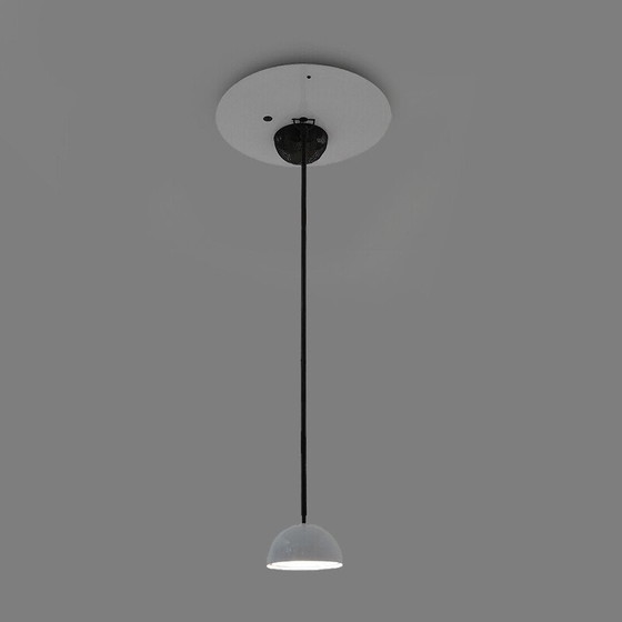 Image 1 of Lustre extensible en métal "Alesia" de Carlo Forcolini pour Artemide, Italie 1980