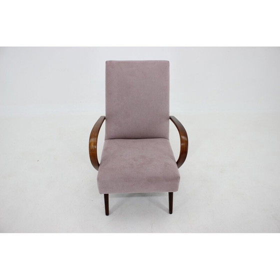 Image 1 of Fauteuil vintage en teck, Tchécoslovaquie années 1960