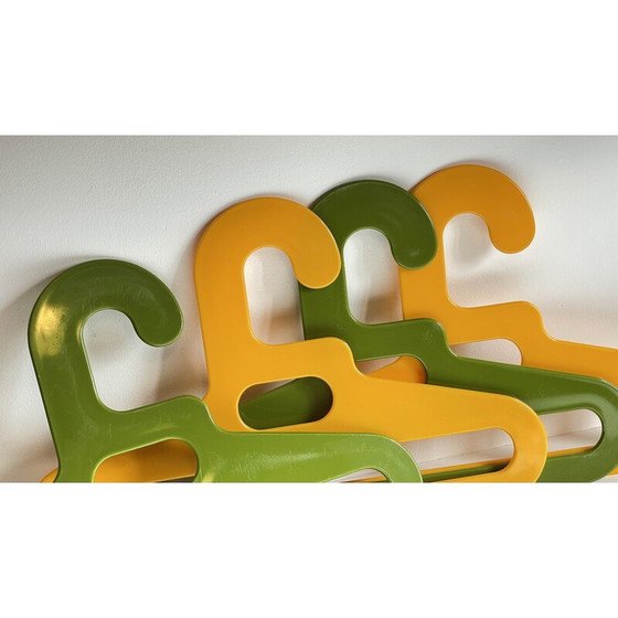 Image 1 of Ensemble de 4 cintres vintage par Ingo Maurer, 1970