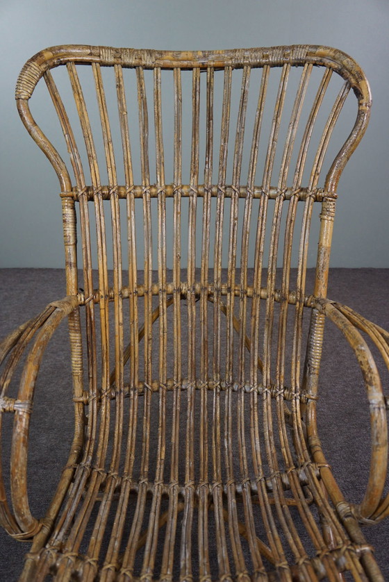 Image 1 of  Fauteuil Belse 8 à haut dossier, design hollandais, 1950