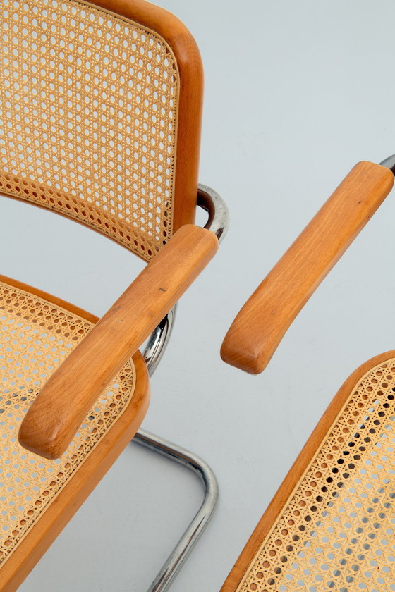 Image 1 of Ensemble de 4 - Modèle S64 - Thonet - Marcel Breuer